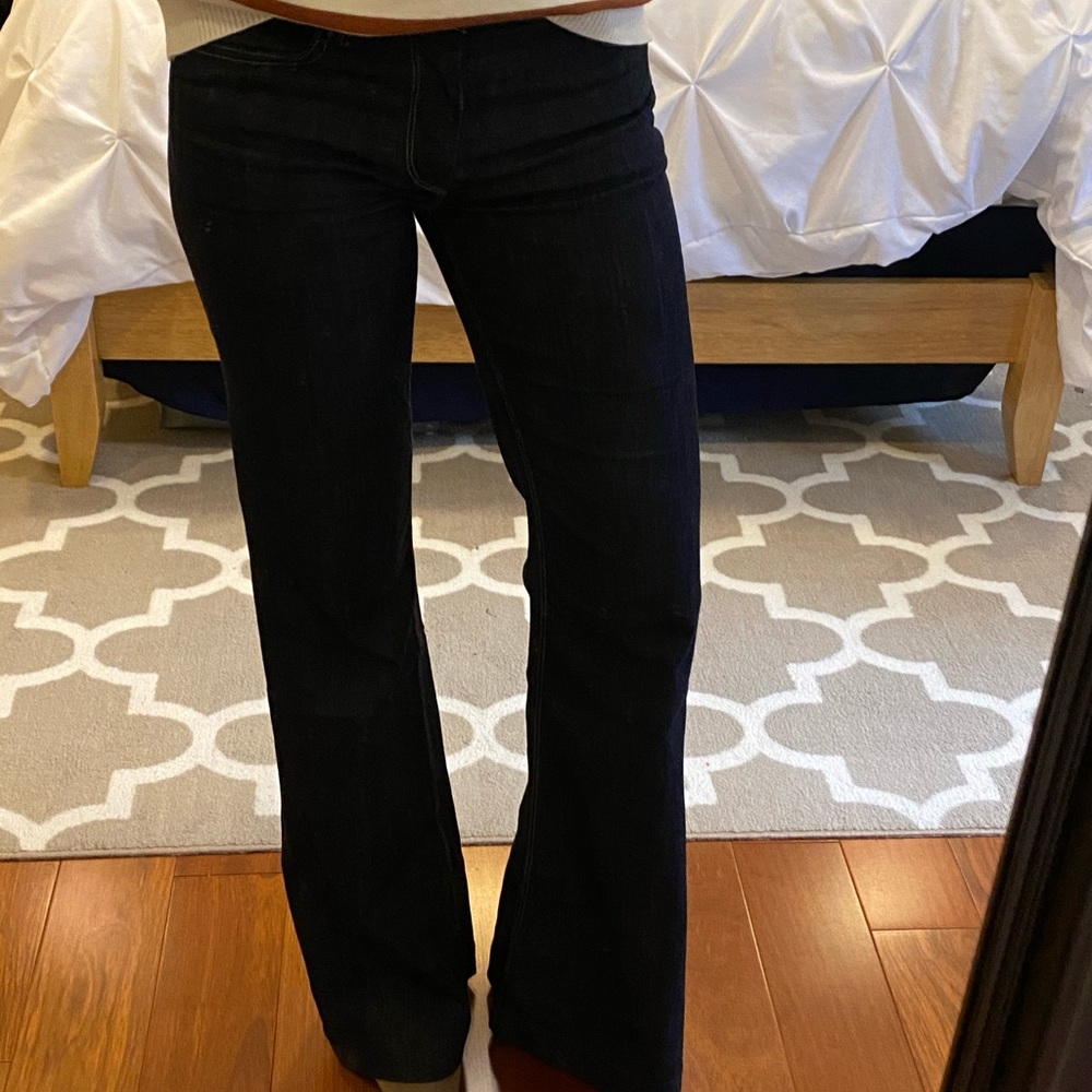 7 for all Mankind wide leg jeans